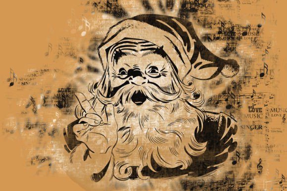 Christmas Printable Graphics Pack 13: Festive Illustrations
