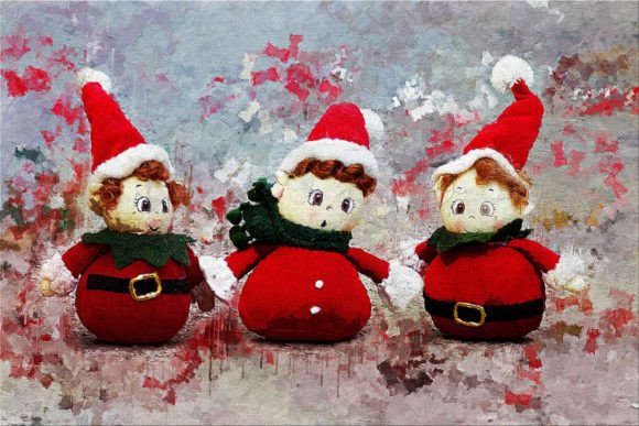 Christmas Printable Graphics Pack 31: Holiday Illustrations