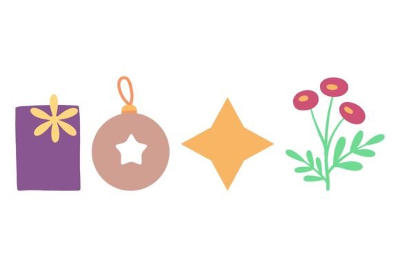 Christmas Star Illustrations for Festive Branding