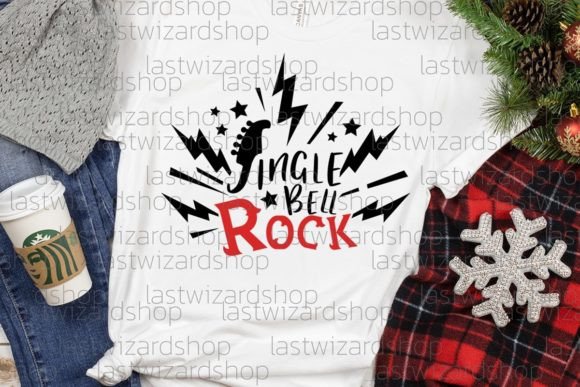 Jingle Bell Rock Svg: Festive Illustrations for Brands