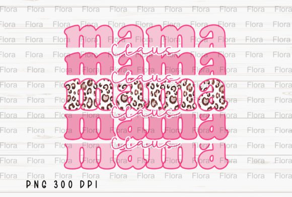Mama Claus Leopard PNG: Bold Illustrations