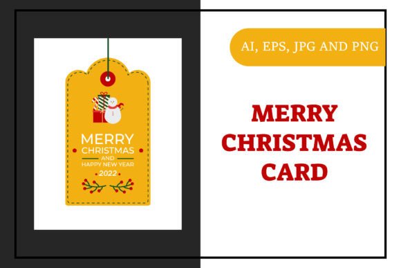 Merry Christmas Card 3: Festive Illustrations for Crafters