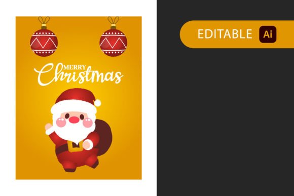 Merry Christmas Day Card 15: Premium Illustrations