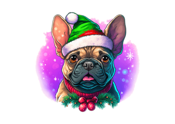 Review: Christmas Frenchie Sublimation for Embroidery