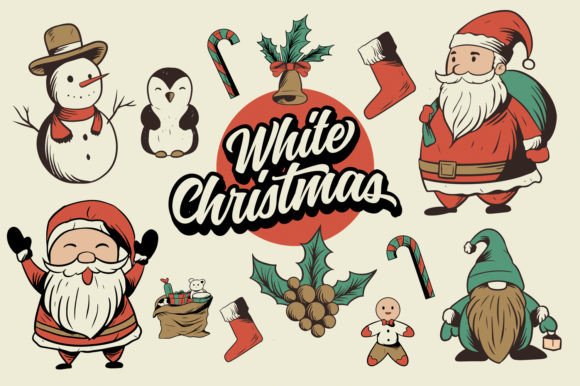 White Christmas Illustrations: A Designer's Review